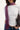 Token Fringed Scarf Purple