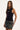 Neovision Crucifix High V Neck Tank Top Black