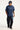 Engage Global Script Tee Navy