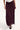Luck & Trouble Millie Mesh Maxi Skirt Burgundy