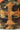 Von Dutch Worn Out Trucker Hat Washed Camo/Orange