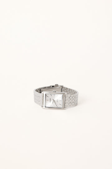 Casio MTPB215D-7AVDF Analogue Watch Silver