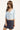 Perfect Stranger Sutton Linen Mini skirt - Slate Slate