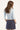 Perfect Stranger Sutton Linen Mini skirt - Slate Slate