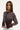 Lioness Head In The Clouds Cardigan Chocolate Sea Stripe