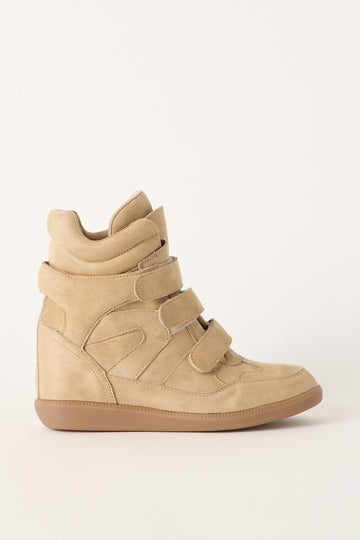 Therapy Habit Sneaker Boot Wheat Faux Suede