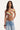 Motel Espera Top Mixed Orange Stripe