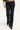 Luck & Trouble Simi Stripe Low Rise Pant Black