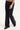 Luck & Trouble Simi Stripe Low Rise Pant Black