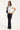 Luck & Trouble Simi Stripe Low Rise Pant Black