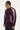 Rusty Roll Safe Boxy Knitted Crew Burgundy