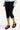 Motel Effy Tie Side Cupro Capri Black