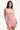 Luck & Trouble Noah Asymmetric Mini Dress Pink