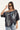 Neovision Extinction Off Shoulder Relaxed Tee Washed Black