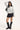 Neovision Innocent Pinstripe Micro Mini Skort Black