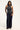 Luck & Trouble Remy Halter Cinched Waist Knit Top Charcoal Marle