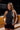 Luck & Trouble Remy Halter Cinched Waist Knit Top Charcoal Marle