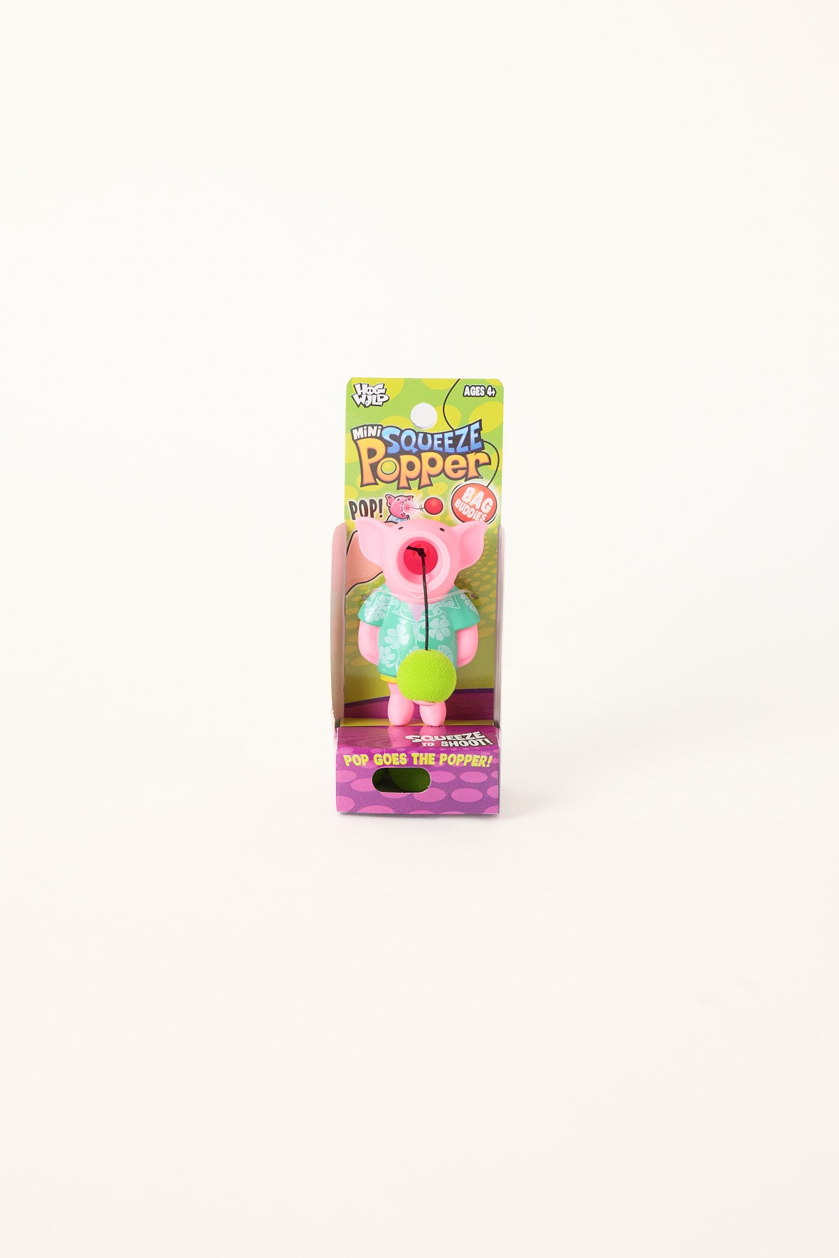 William Valentine Hog Wild Mini Squeeze Popper Randomly Assorted Animals