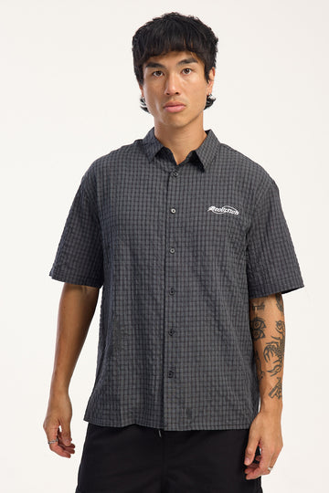 Neovision Scorch Oversize Shirt Black Check