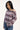 Luck & Trouble Kiki Slouched Off shoulder Knit Grey Marle Stripe