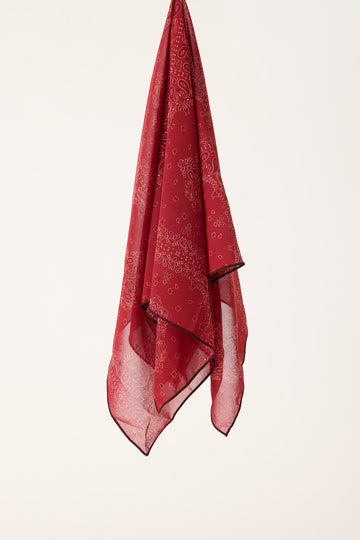 Token Paisley Bandana Red