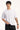 Common Need Raymond Waffle Henley Signature Tee White