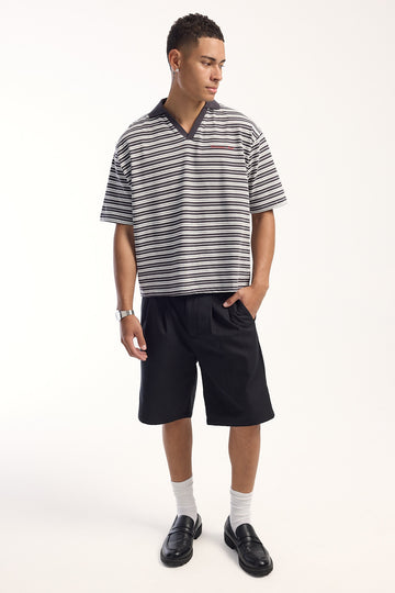 Common Need Beaumont Baggy Tailored Short Black