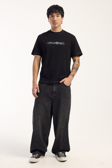 Xlarge Barrel Bull Denim 91 Pant Faded Black