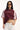 Rusty Klooney Oversized Tee Burgandy/Pink