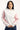 Rusty Cyberwaves Oversized Hood Ecru Marle/Pink