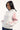 Rusty Cyberwaves Oversized Hood Ecru Marle/Pink