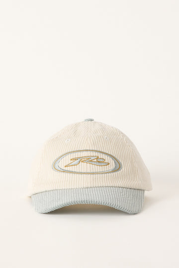 Rusty Orbit Cord 6 Panel Cap Seafoam