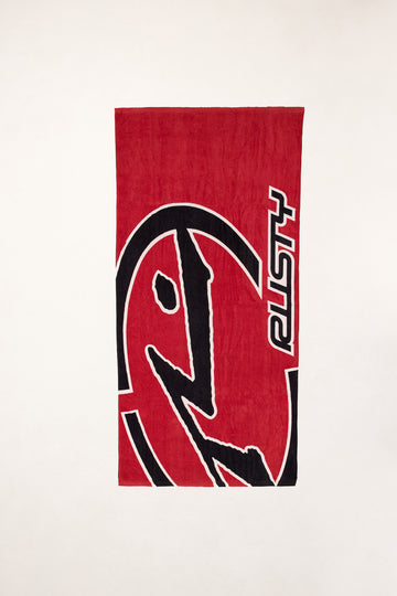 Rusty Red Handed Towel Red