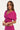 Perfect Stranger Caspian Gathered Top Magenta