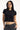 L&t Ollie V Neck Relaxed Tee Black