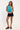 Perfect Stranger Rani Twist Front Top Turquoise