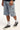 Rusty Kurban Spray Baggy Jort Blasted True Blue