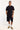 Rusty 8-Ball Elastic Cargo Short Black