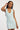 Perfect Stranger Posey Linen Mini Dress Seafoam