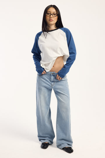 Lioness Top Model Jean Light Denim