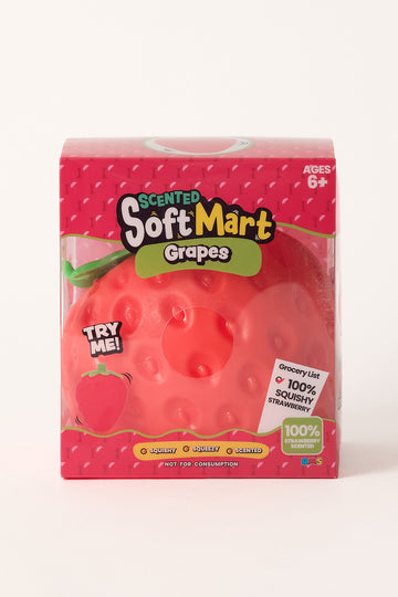 All Brands Toys Squishy Jumbo Strawberry Red
