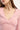 Perfect Stranger Mara V-Neck 3/4 Sleeve T-shirt Pink