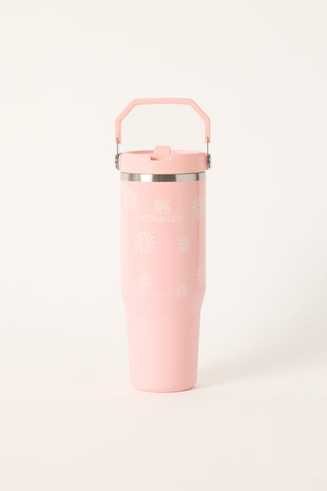Stanley The IceFlow Flip Straw 2.0 Tumbler 30oz Sorbet Daisies
