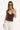 Luck & Trouble Alix Jersey Corset Top Brown