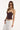 Luck & Trouble Alix Jersey Corset Top Brown