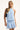 Luck & Trouble Kera Halter Mini Dress Blue
