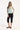 Luck & Trouble Heidi Low Rise Capri Pant Black
