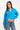 Luck & Trouble Solara Fleece Relaxed Hoodie Marine Blue