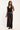 Luck & Trouble Ivy Pin Stripe Petite Mid Rise Pant Brown Stripe