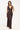 Perfect Stranger Evoke Satin Maxi Dress Brown